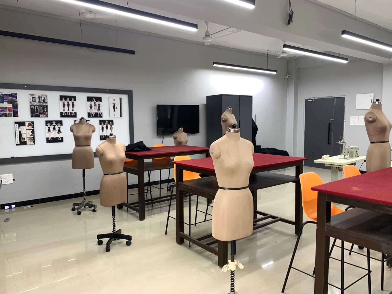 fashion design draping classroom